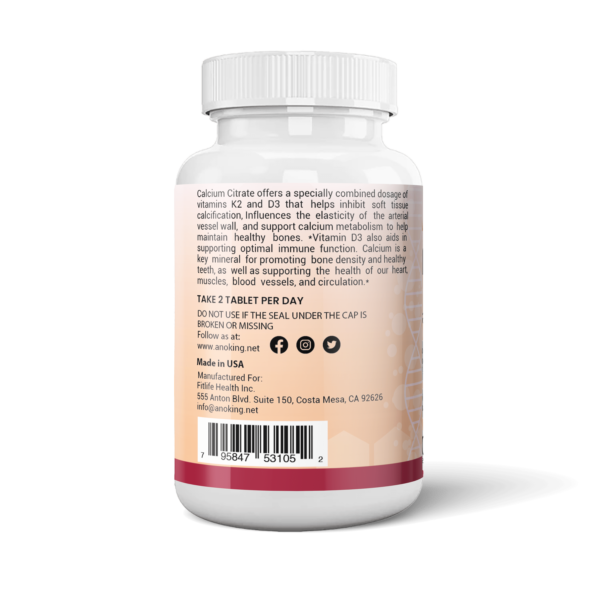 calcium citrate supplement